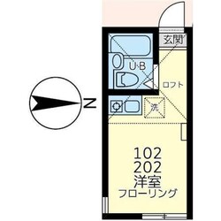 ユナイト横浜ファーストブランチの物件間取画像